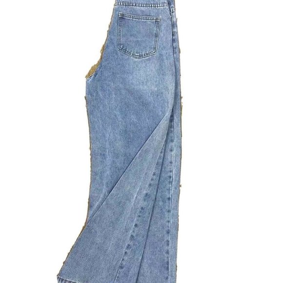 High Waist Blue Jeans Size 28 Women - Picture 2 of 7